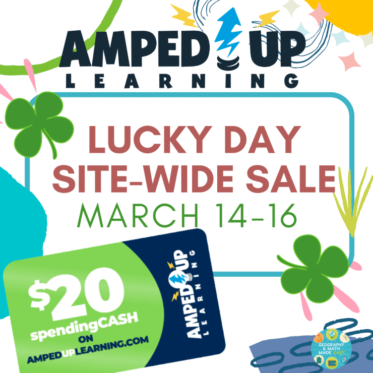 AMPED-UP LUCKY DAY SITE-WIDE SALE MARCH 14-16