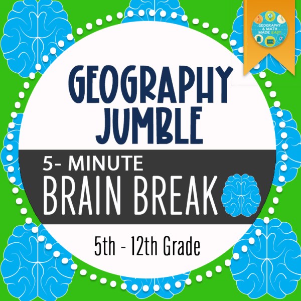 Geography Brain Break                       (Free Resource)