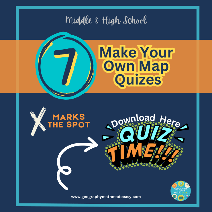 ❌ Marks the Spot With This Customizable Map Quiz Template