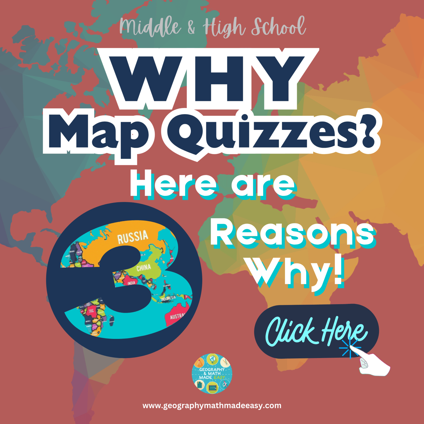 Geography Math Tutorial How to Teach Geography: Why Map Quizzes? – Geography & Math Made Easy