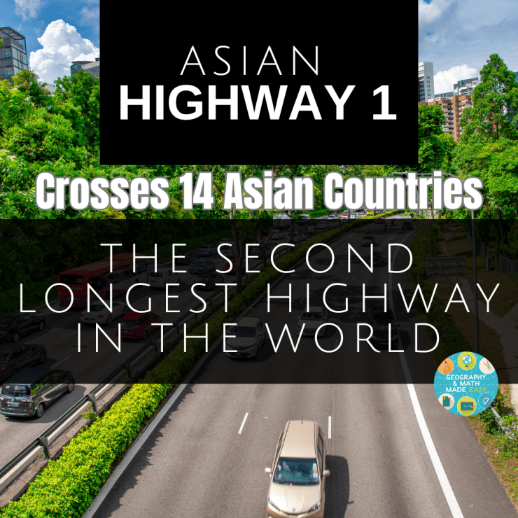 Asian Highway 1 (AH1): The Second Longest Road in the World Located in the Eastern Hemisphere 🚘 🚖