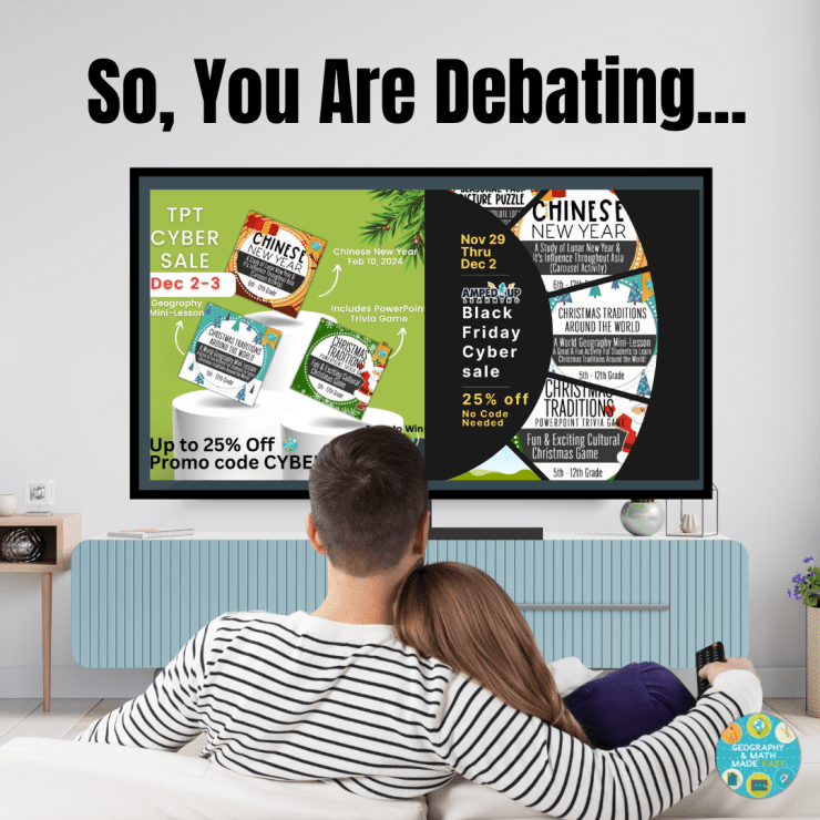 So, You’re Debating…