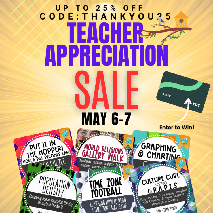 We Are Giving Away a TPT Gift Card!