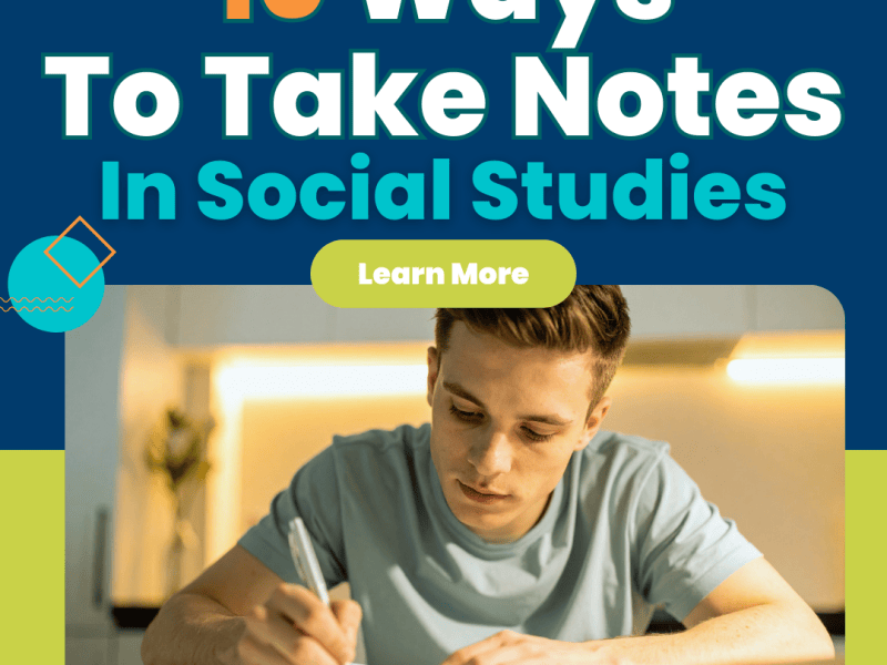 10 Different Way to Take Notes In Social Studies