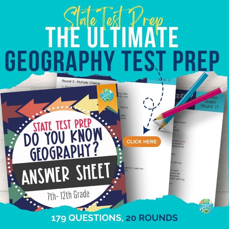 Ultimate Geography Test Prep: Build Student Confidence